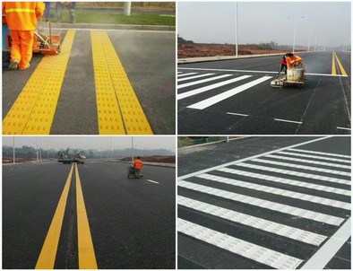 武威专业道路划线施工